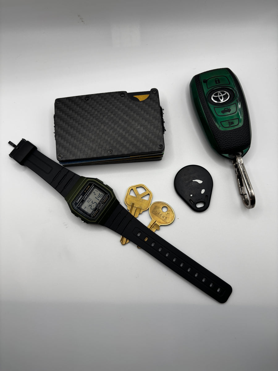 Custom Wallet EDC (left)